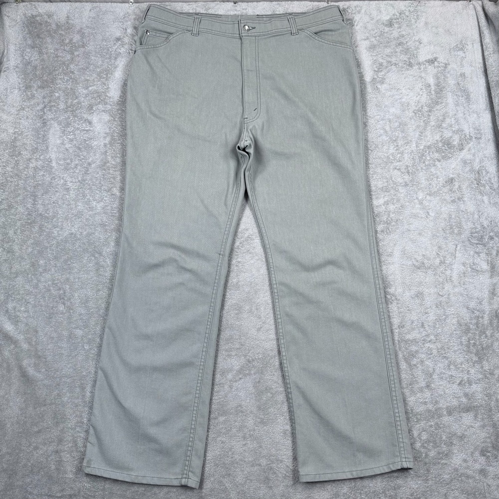 Vintage 80s Levi's For Men Jeans Skosh More Comfort Mens 38x30 White‎ Tab Gray
